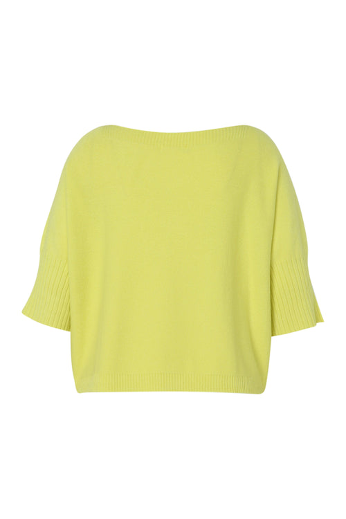 Einfarbiger Pullover mit Bootsausschnitt-Paprika-11