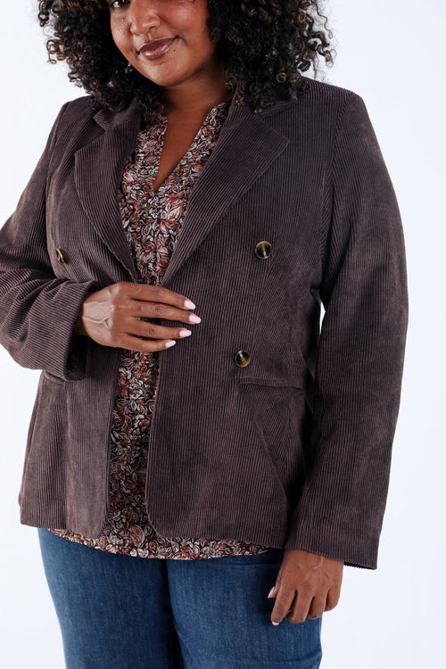 Blazer aus Samt-Paprika-2