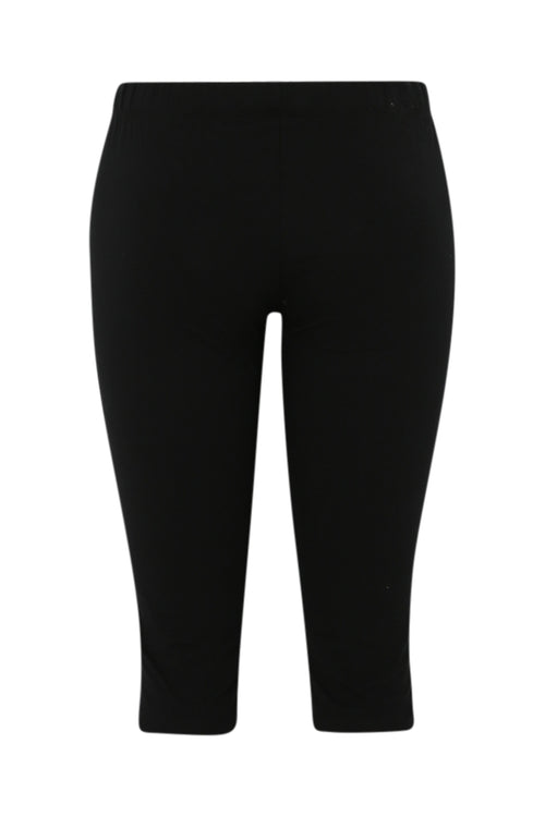 Legging aus einfarbigem Baumwollstoff-Paprika-2