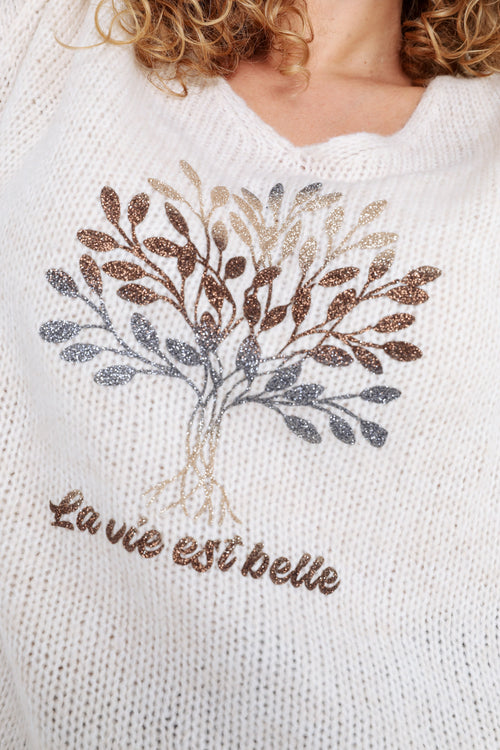 Pullover mit Baum-des-Lebens-Print-Paprika-4
