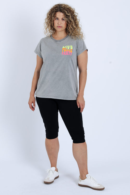 Legging aus einfarbigem Baumwollstoff-Paprika-7