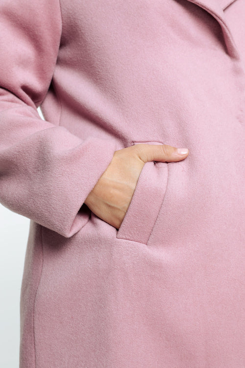 Manteau en laine-Paprika-4