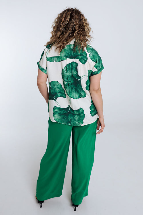 Bluse mit Blattdruck-Paprika-2