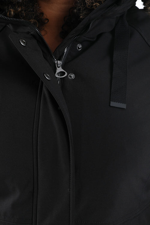 Uni Parka mit Kapuze-Paprika-4