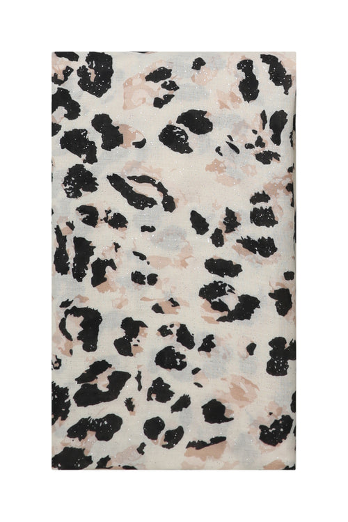Glitzernder Schal mit Leopardenmuster-Paprika-1