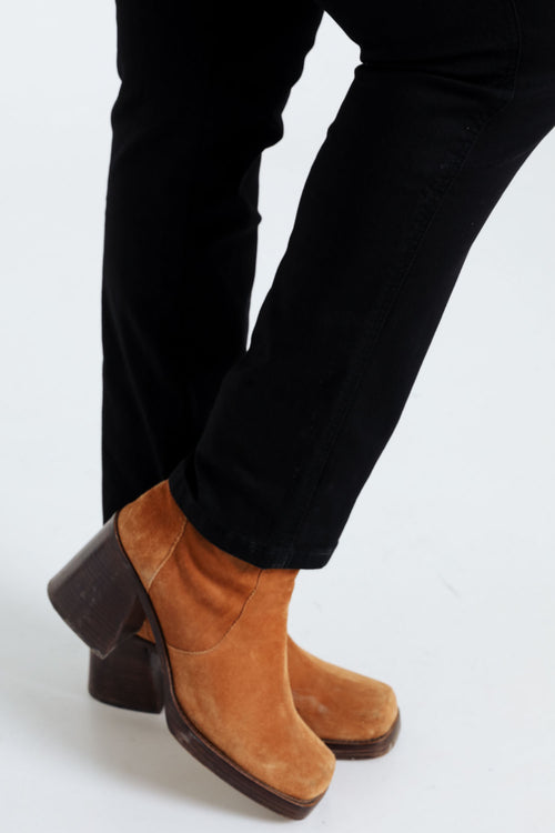 Unifarbene Slim-Fit-Jegging „Lolly“ L 32-Paprika-5