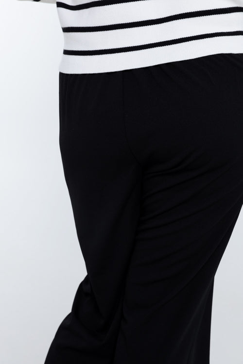  Einfarbige Caprihose mit dekorativen Knöpfen-Paprika-6