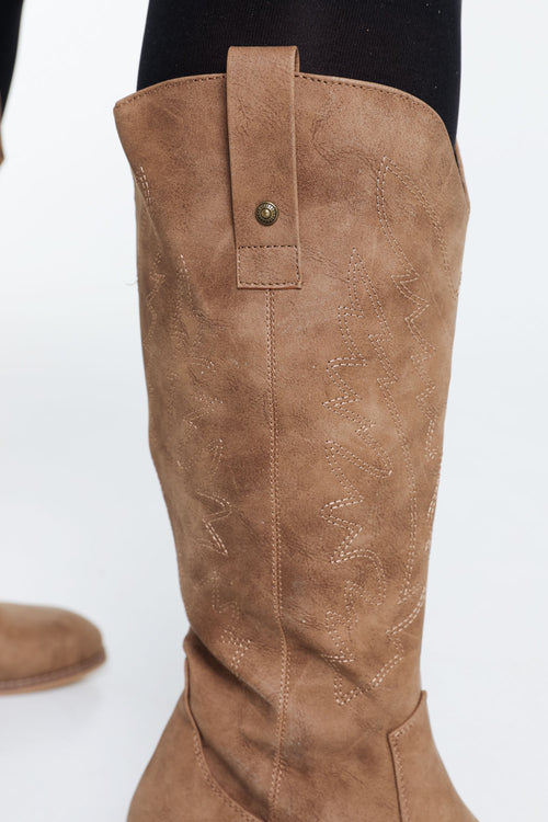 Bestickte Cowboystiefel-Paprika-7