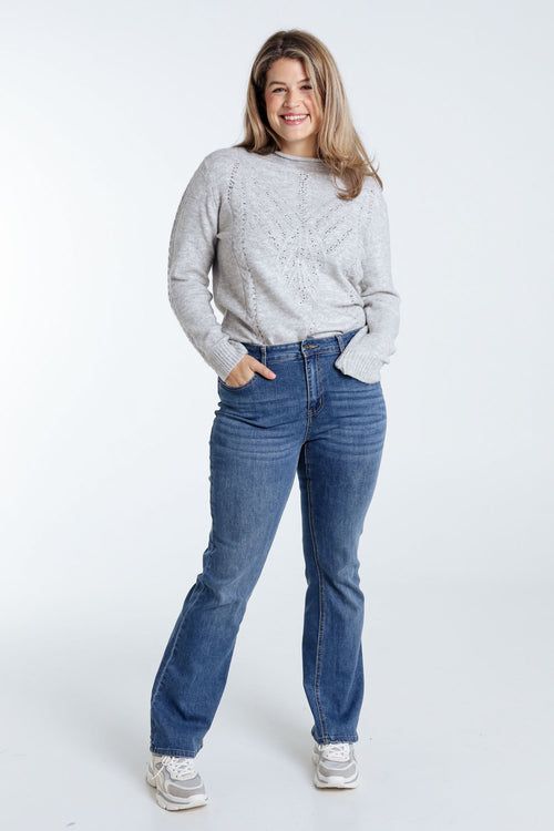 Bootcut-Jeans „Lara“ L34-Paprika-7