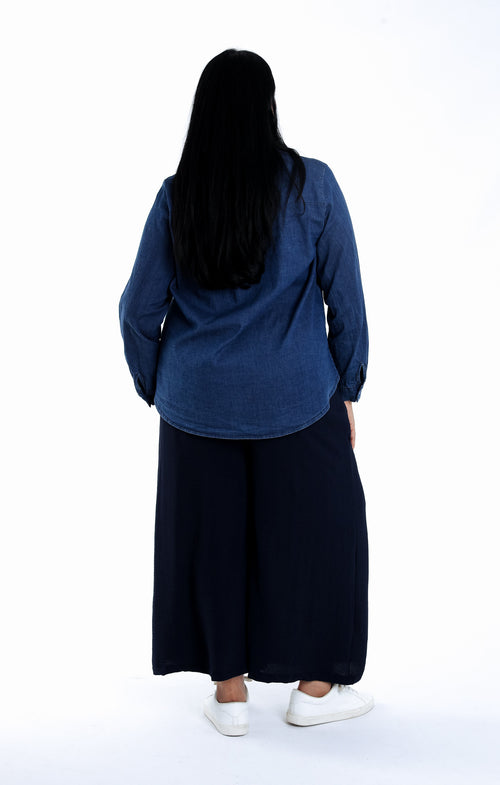 Chemisier en jeans-Paprika-2