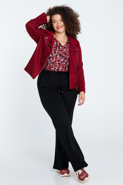 Perfecto mit Schleifenkragen-Paprika-9