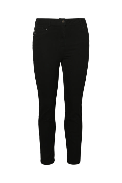 Schlanke 7/8-Hose uni Louise-Paprika-7