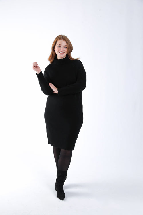 Uni Strickkleid-Paprika-6