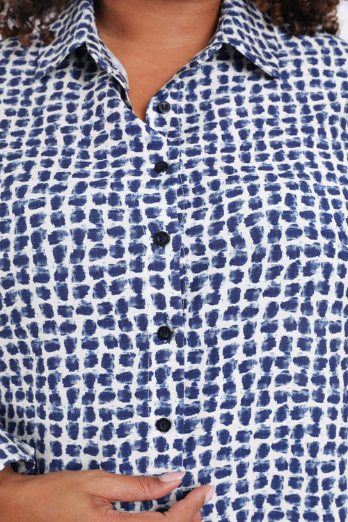 Bedruckte Bluse aus Viskose-Paprika-5