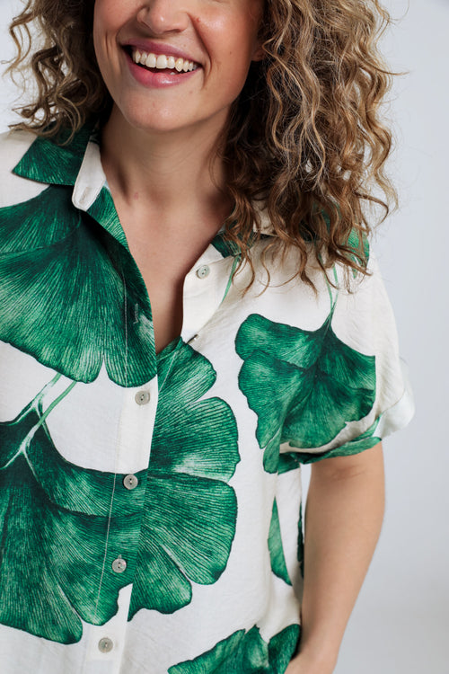 Bluse mit Blattdruck-Paprika-6