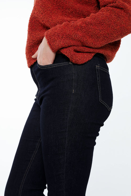7/8-Jeans in Slim-Fit-Passform „Louise“-Paprika-6
