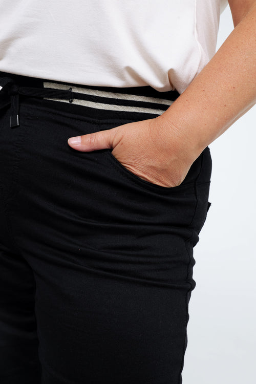 Unifarbene schmale Jeggings ‚Lolly