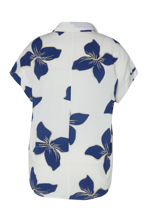 Bluse aus bedruckter Viskose-Paprika-11