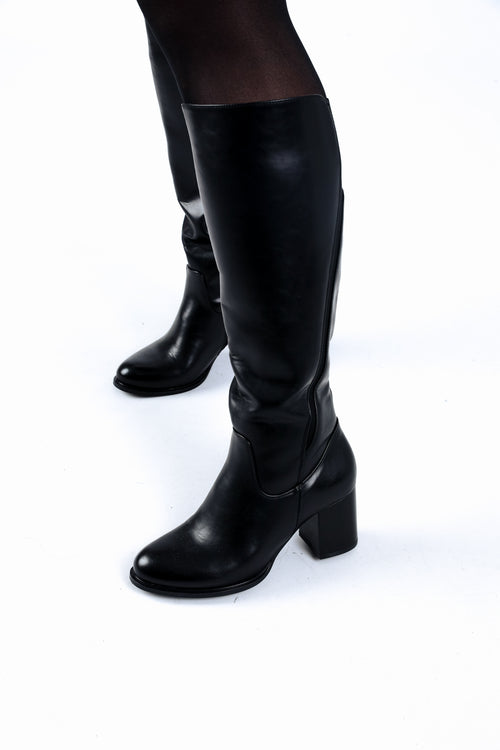 Bottes à talons-Paprika-2