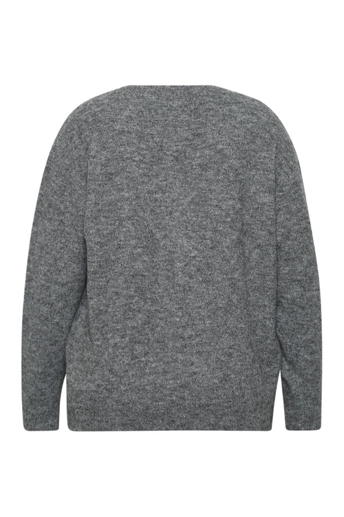 Pull uni détails strass-Paprika-8