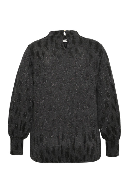 T-Shirt mit Animal-Print und Lurex-Paprika-11