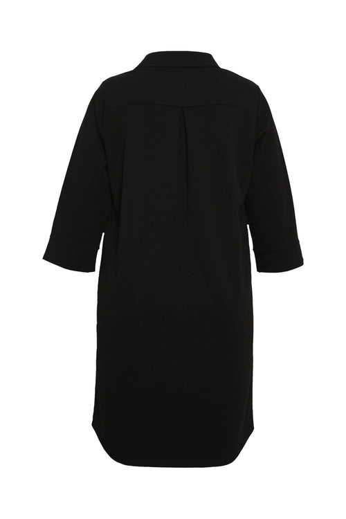 Robe courte unie-Paprika-2