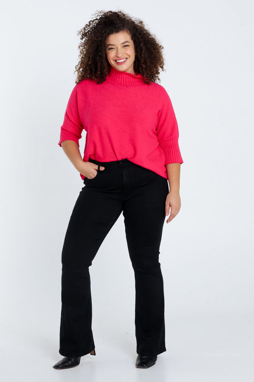Bootcut-Jeans „Lara“ L34-Paprika-8