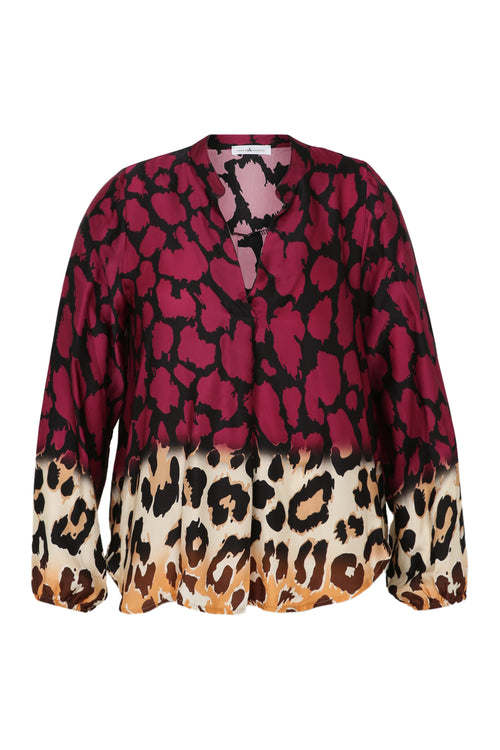 Viskosebluse mit Animal-Print-Paprika-10