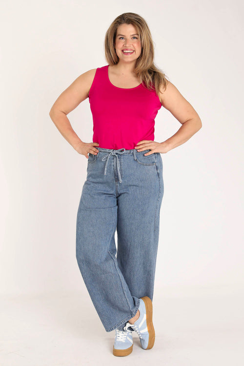 Jeans Elodie weit-Paprika-6