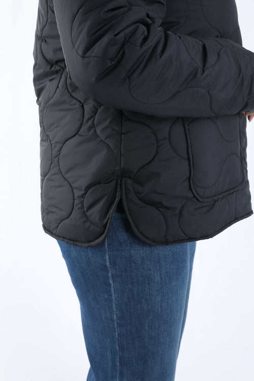 Kurz geschnittene einfarbige Daunenjacke-Paprika-6