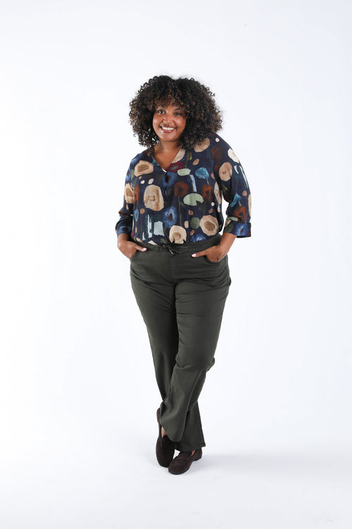 Jegging Lolly gerade uni-Paprika-5