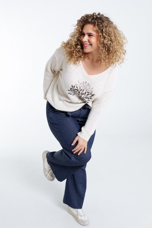 Pullover mit Baum-des-Lebens-Print-Paprika-9