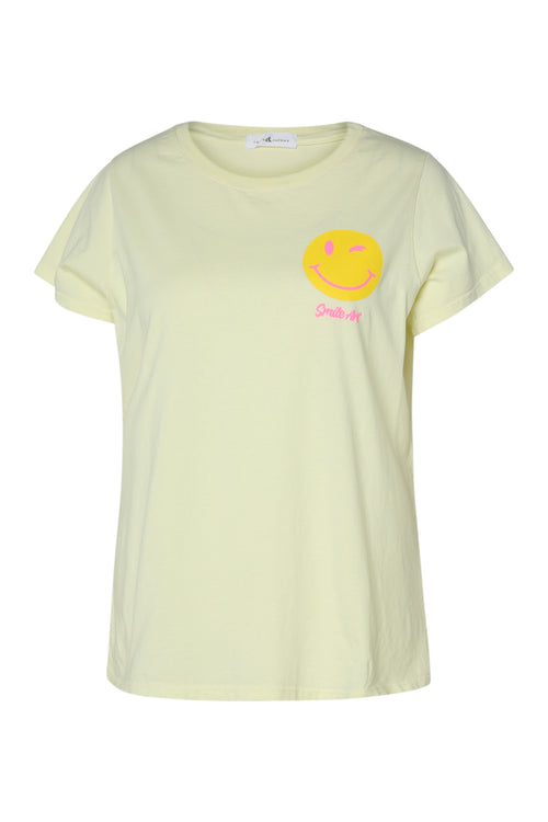 T-shirt aus Baumwolle mit Smile-Print-Paprika-10