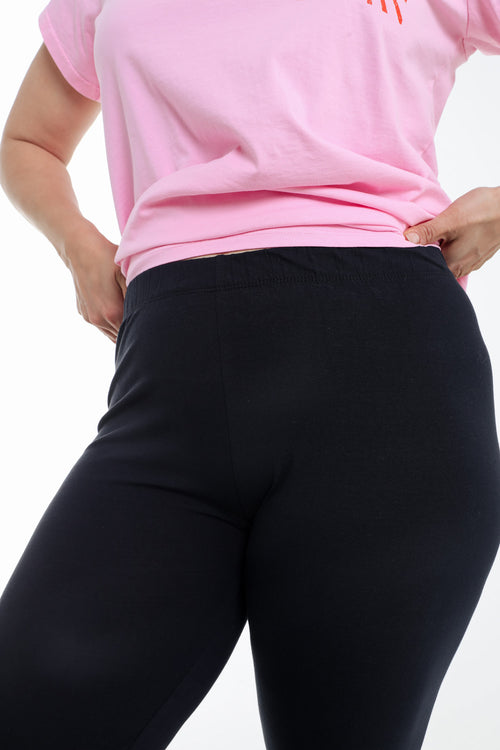 Legging 3/4 en coton bio-Paprika-2