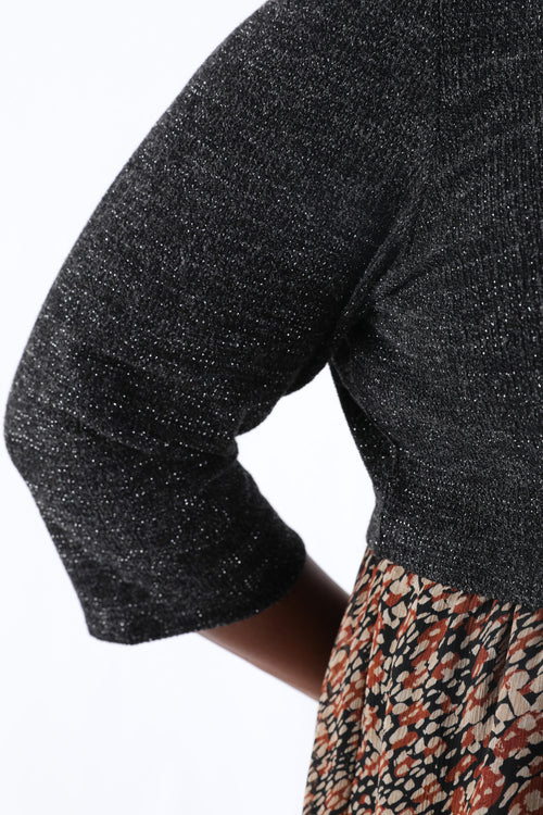 2-in-1 Kleid mit grafischem Print-Paprika-5