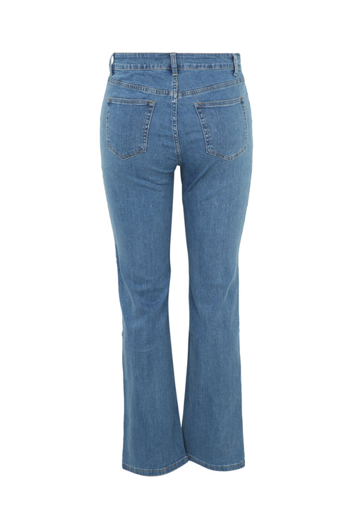 Gerade geschnittene Jeans „Mia“ L32 mit 5 Taschen-Paprika-10