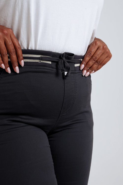 Unifarbene schmale Jeggings ‚Lolly