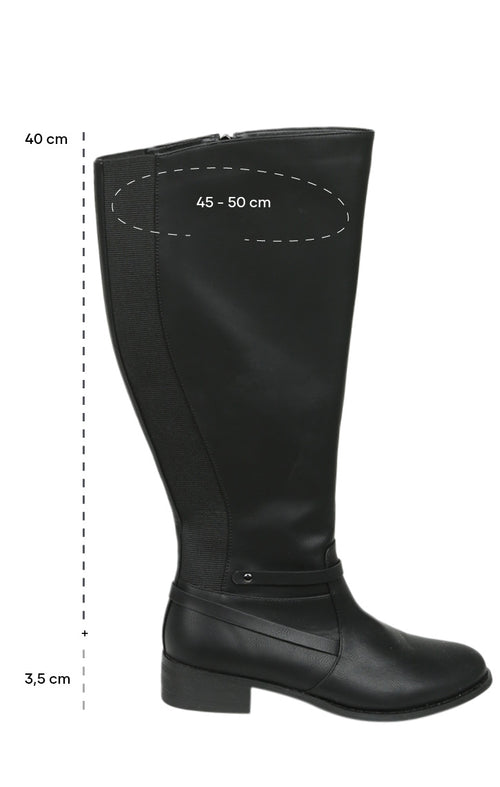 Flache Reiterstiefel-Paprika-6