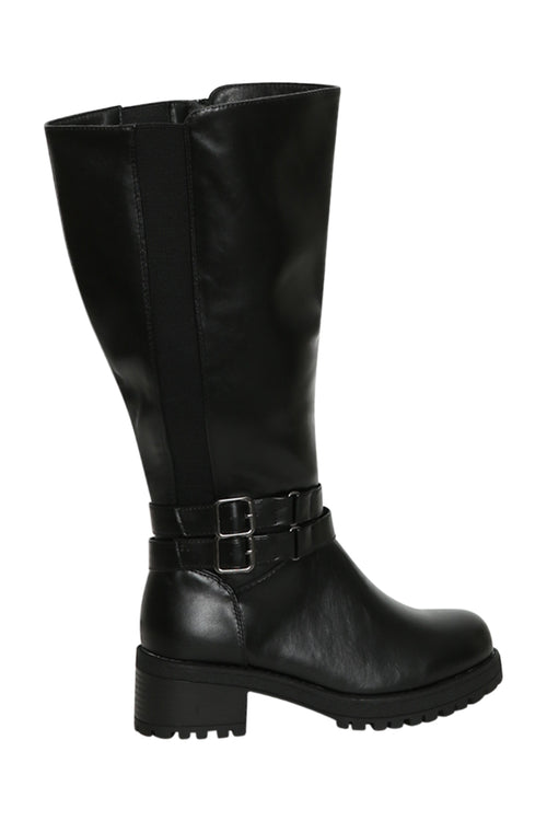 Stiefel mit doppelter Schnalle-Paprika-11