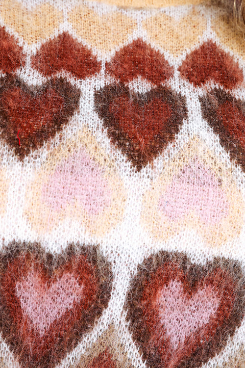 Pull motif coeur-Paprika-5