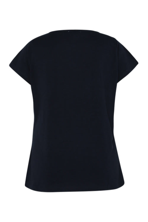 T-shirt aus Baumwolle mit Palmen aus Pailletten-Paprika-11