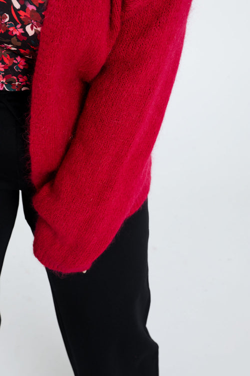 Cardigan uni-Paprika-6
