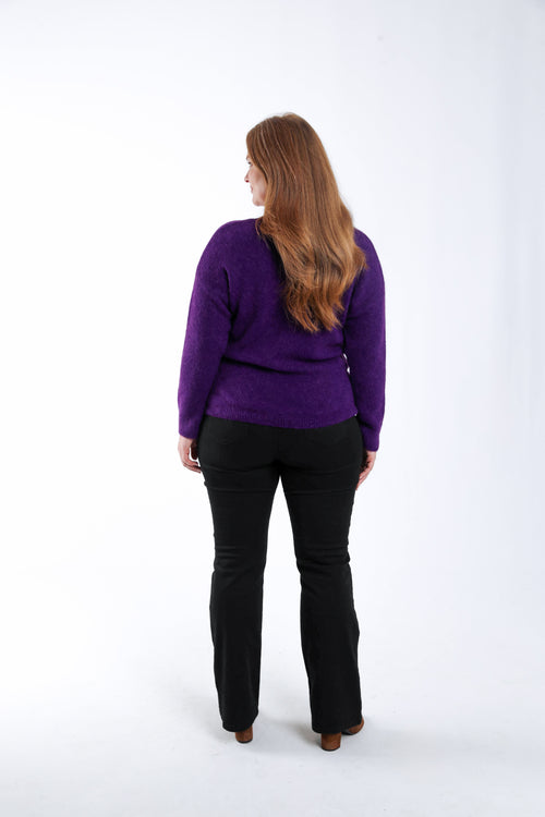 Uni-Pullover aus Alpaka-Paprika-1