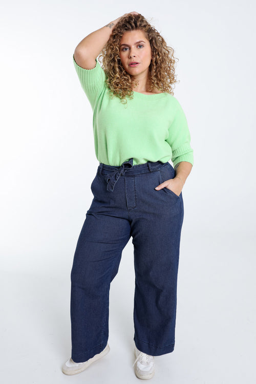 Pull uni col bateau-Paprika-9