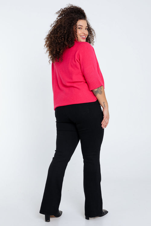 Bootcut-Jeans „Lara“ L34-Paprika-2