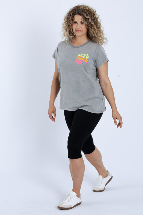 Legging aus einfarbigem Baumwollstoff-Paprika-9