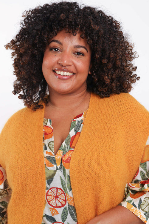 Gilet sans manches uni-Paprika-5