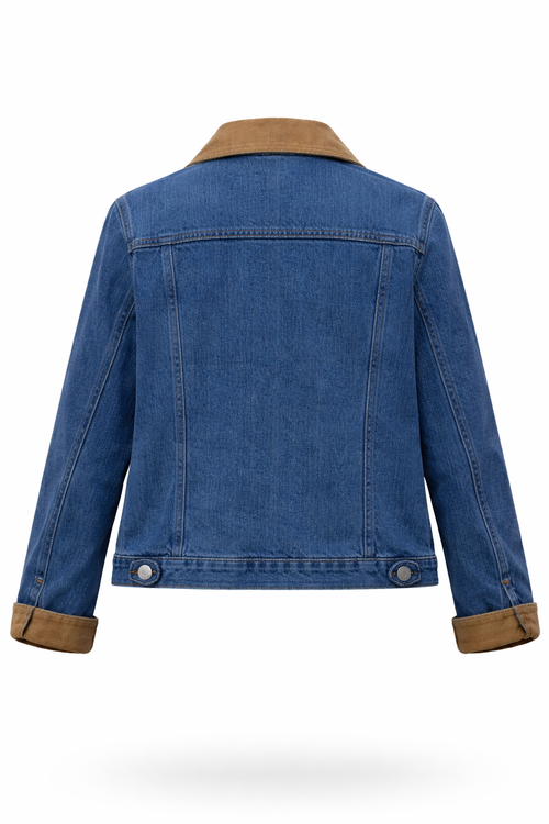 Jeansjacke mit Samt-Paprika-11