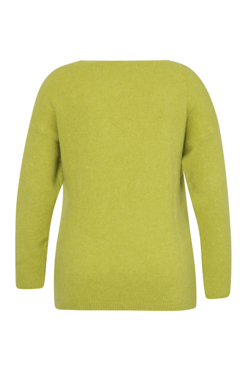Pull avec alpaga uni-Paprika-8