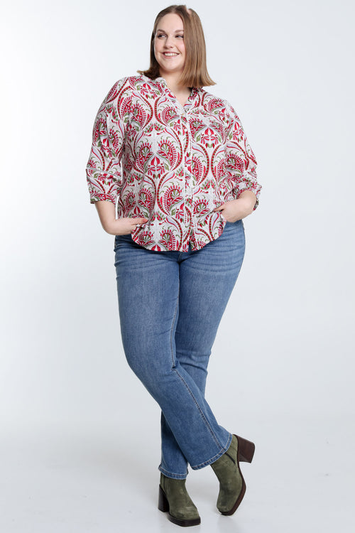 Bluse mit Paisleymuster-Paprika-9